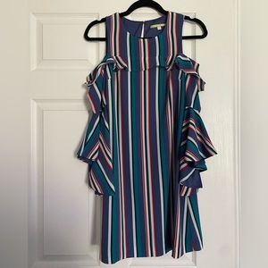 Gianni Bini XS Striped Shift Dress